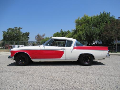 Snowcap White 1956 Studebaker Golden Hawk