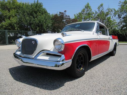 Snowcap White 1956 Studebaker Golden Hawk