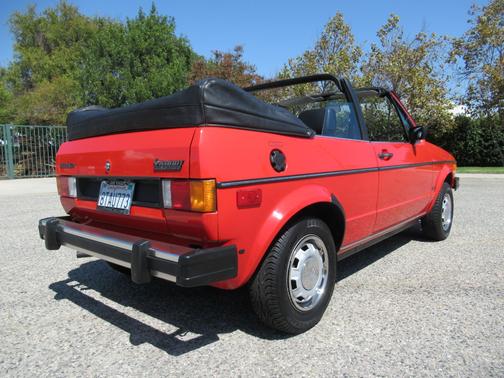 Mars Red 1983 Volkswagen Rabbit