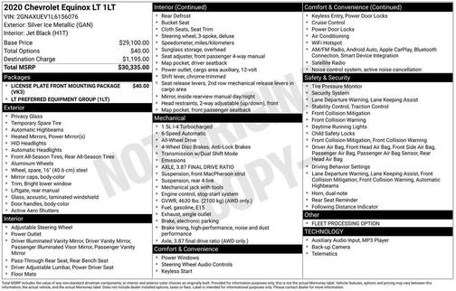 2020 Chevrolet Equinox 1LT