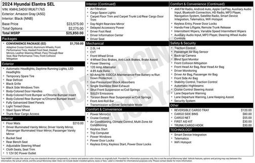 2024 Hyundai ELANTRA SEL