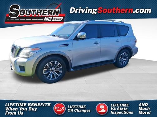 Brilliant Silver Metallic 2020 Nissan Armada SL