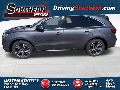 Gray 2019 Acura MDX 3.5L w/Technology Package