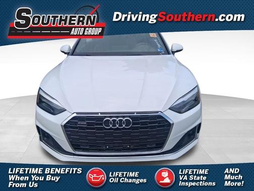 Ibis White w/ Black Roof 2022 Audi A5 45 Premium