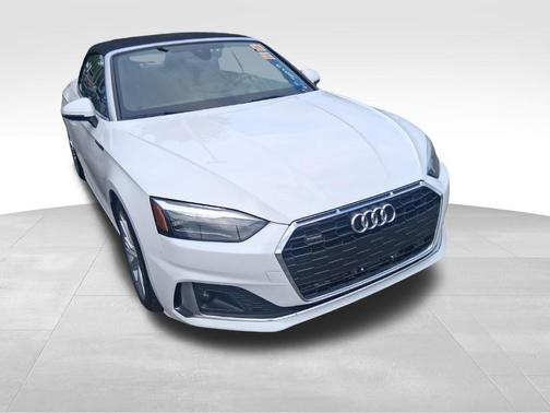 Ibis White w/ Black Roof 2022 Audi A5 45 Premium
