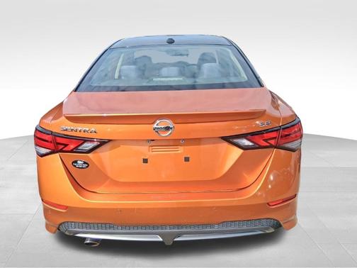 Orange 2021 Nissan Sentra SR