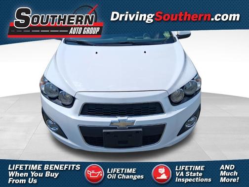 Summit White 2014 Chevrolet Sonic LTZ