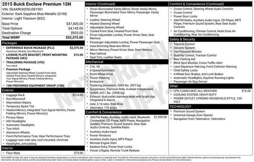 2015 Buick Enclave Premium