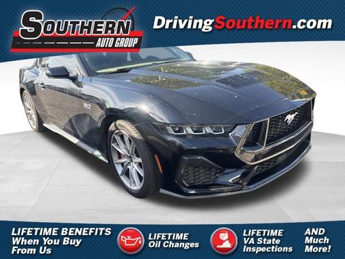 Shadow Black 2024 Ford Mustang GT Premium