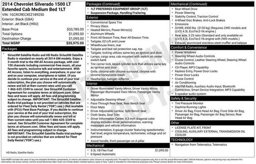 2014 Chevrolet Silverado 1500 LT