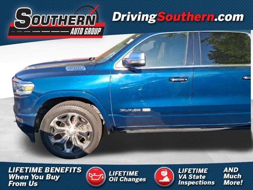 Patriot Blue Pearlcoat 2021 RAM 1500 Longhorn