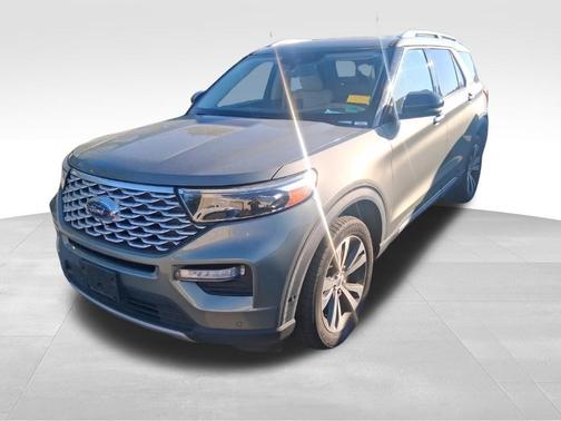 Silver Spruce Metallic 2020 Ford Explorer Platinum