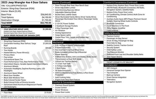 2023 Jeep Wrangler 4xe Sahara