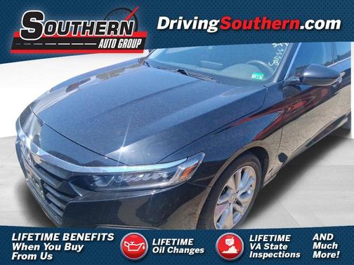 Black 2019 Honda Accord LX