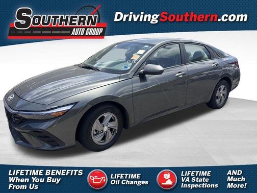 Amazon Gray 2025 Hyundai ELANTRA SE