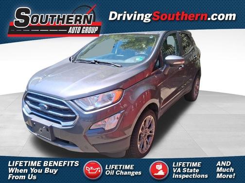 Smoke Metallic 2020 Ford EcoSport Titanium