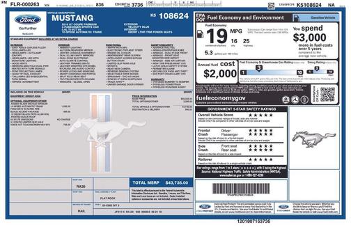 2019 Ford Mustang GT Premium