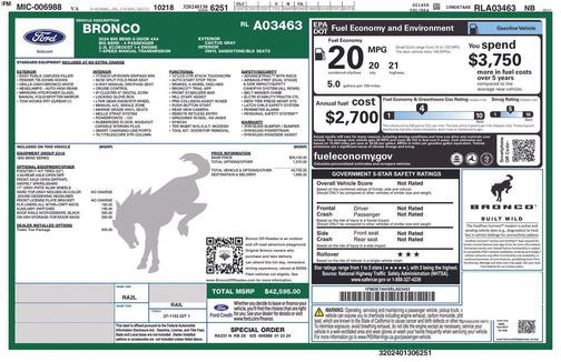 2024 Ford Bronco Big Bend