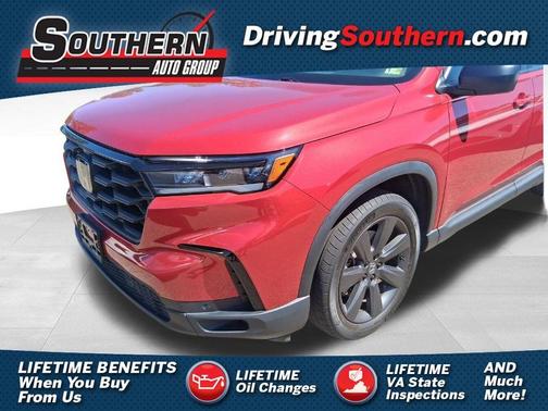 Red 2023 Honda Pilot Sport