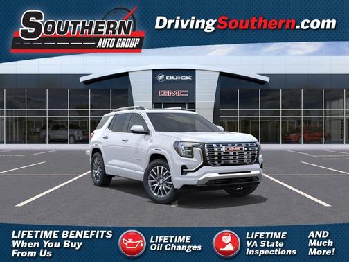Glacier White 2026 GMC Terrain Denali