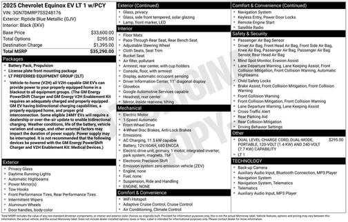 2025 Chevrolet Equinox EV LT 1