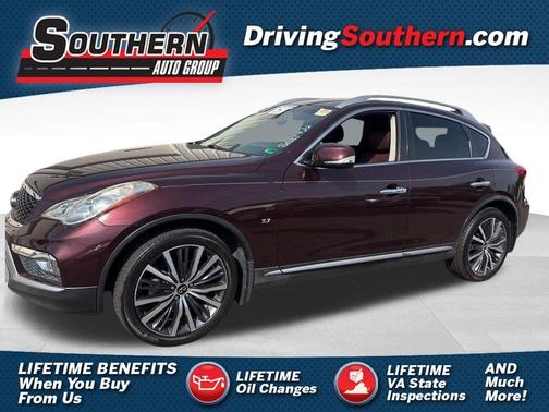 Midnight Garnet 2017 INFINITI QX50 Base