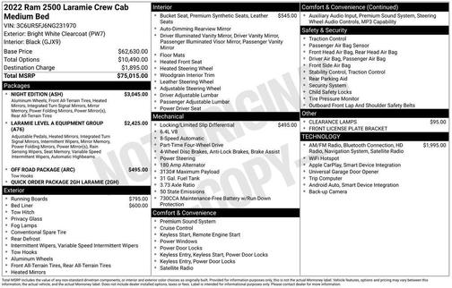 2022 RAM 2500 Laramie