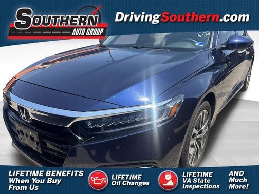White 2020 Honda Accord Hybrid Touring