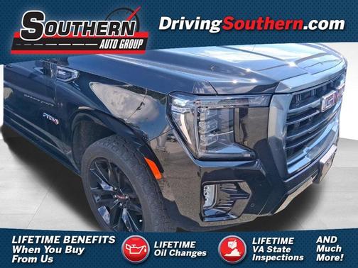 Onyx Black 2022 GMC Yukon XL AT4