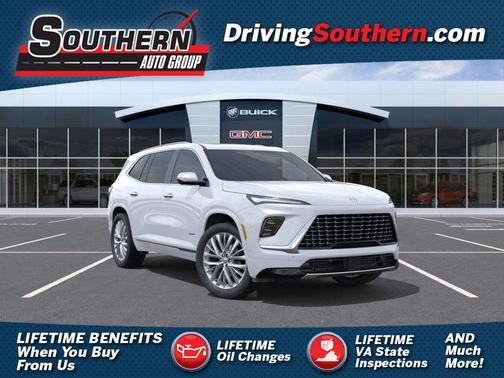 White Tri-Coat 2026 Buick Enclave Avenir