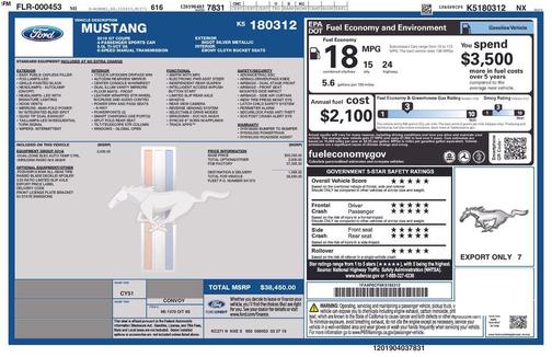 Ingot Silver 2019 Ford Mustang GT