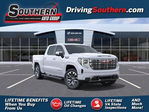 Glacier White 2026 GMC Sierra 1500 Denali