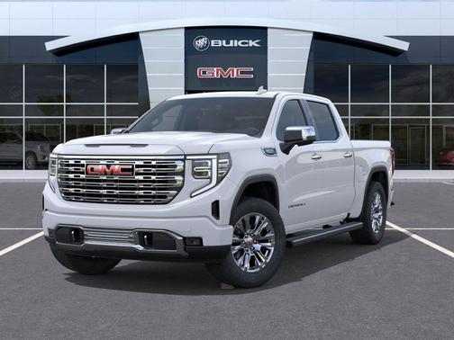 Glacier White 2026 GMC Sierra 1500 Denali