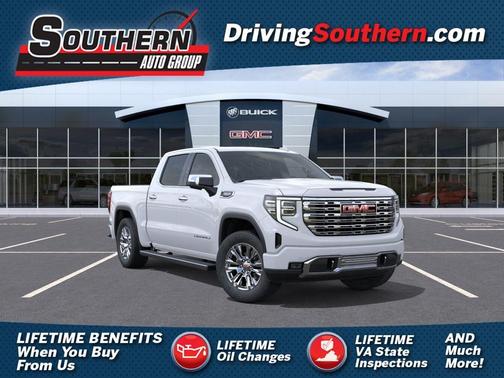Glacier White 2026 GMC Sierra 1500 Denali