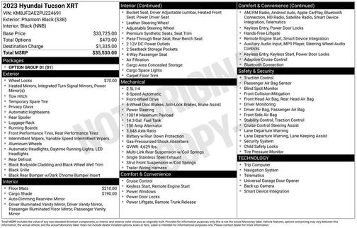 2023 Hyundai TUCSON XRT