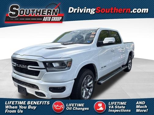 Bright White Clearcoat 2021 RAM 1500 Laramie