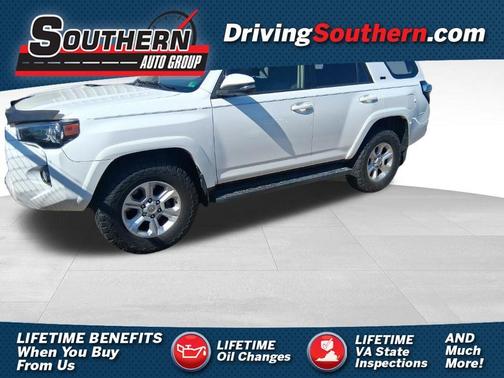 Super White 2018 Toyota 4Runner SR5 Premium
