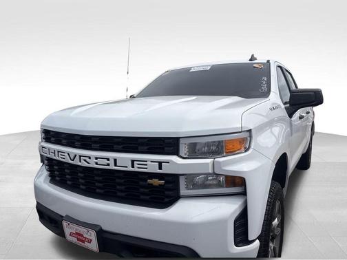 Summit White 2021 Chevrolet Silverado 1500 Custom