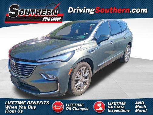 Sage Metallic 2023 Buick Enclave Premium
