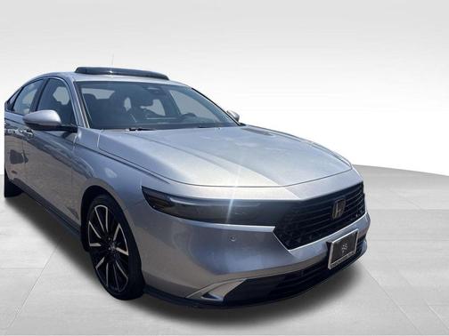 Modern Steel Metallic 2024 Honda Accord Hybrid Touring