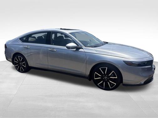 Modern Steel Metallic 2024 Honda Accord Hybrid Touring