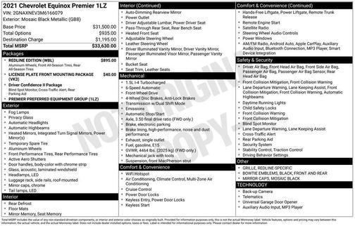 2021 Chevrolet Equinox Premier