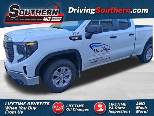 Summit White 2025 GMC Sierra 1500 Pro
