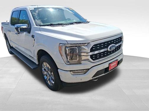 White Metallic 2021 Ford F-150 Platinum