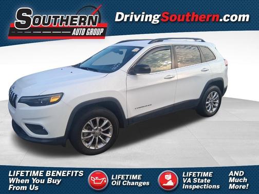 Bright White Clearcoat 2022 Jeep Cherokee Latitude Lux