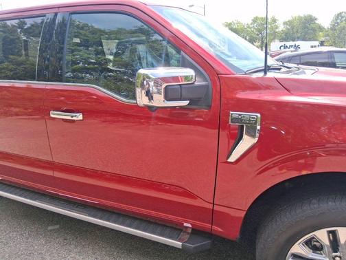 Red Metallic 2024 Ford F-150 Lariat