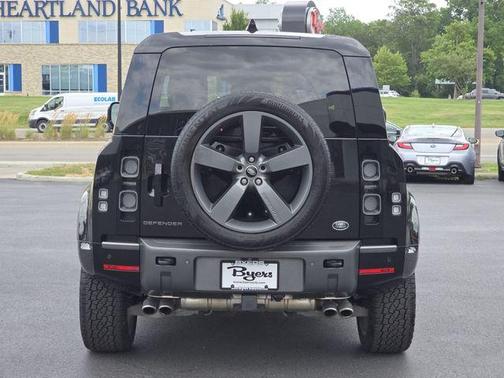 Santorini Black 2022 Land Rover Defender 90 V8