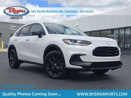 Platinum White Pearl 2023 Honda HR-V Sport