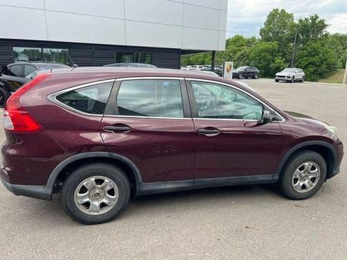 Red 2015 Honda CR-V LX