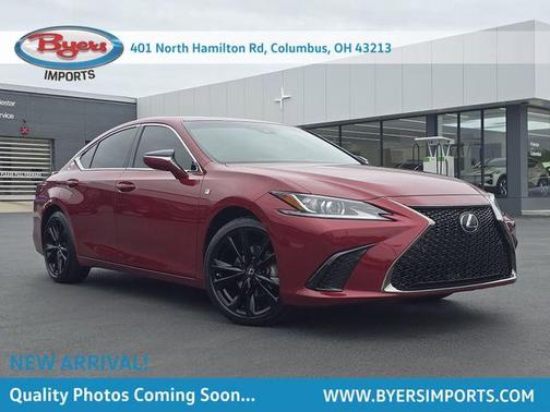 Matador Red Mica 2023 Lexus ES 350 F SPORT Handling